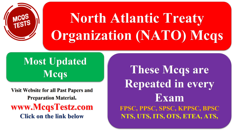 North Atlantic Treaty Organization (NATO) Mcqs